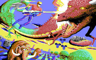 Space Harrier art from Game Art Beyond