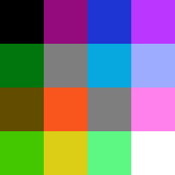 Apple II palette