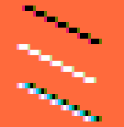 Plotting pixels approximate view